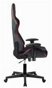 img 3 attached to 💺 Ultimate Gaming Comfort: Bloody GC-400 Computer Chair with Imitation Leather/Textile Upholstery in Sleek Black