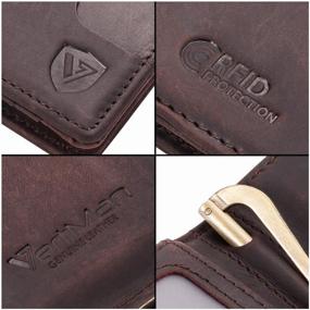 img 1 attached to Kartholder with RFID protection Focus, genuine leather (brown)