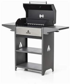 img 3 attached to Grill on wood Gratar Family Optima BBQ, 44.1x133.2x111 cm