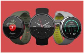 img 3 attached to Polar Vantage V2 Smart Watch: A Sleek Black Fitness Companion