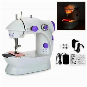img 2 attached to Sewing Mini Sewing Machine / Sewing Machine / Portable Sewing Machine / Compact Sewing Machine / Needlework / Luoweite