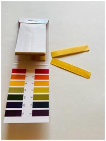 img 3 attached to 80 Pieces Water Test Litmus Strips Litmus ph Paper Soil Acidity Meter Liquid pH Tester 1-14