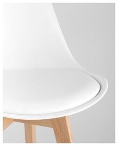 img 3 attached to Chair STOOL GROUP Frankfurt, solid wood/imitation leather, color: white