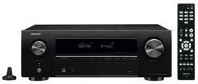img 3 attached to Денон AVR-X550BT 5.2 Аудио-Видео Ресивер, Черный - Продвинутая аудио-технология и подключаемость