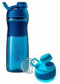 img 2 attached to Шейкер для холодных напитков BlenderBottle Sportmixer Twist Tritan для воды и спортивных напитков с завинчивающейся крышкой, неви