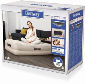 img 3 attached to Inflatable Bed Bestway Tritech Airbed Twin 67694, 191h97 cm