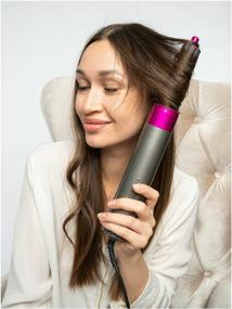 img 2 attached to Versatile 5-in-1 Hair Styler for All Hair Types: All-in-One Hairdryer, Styler, and Curling Tool