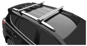 img 3 attached to Luggage rack Lux Elegant Travel 82 for roof rails 1.2m, for roof rails, aerodynamic, arc length 120 cm