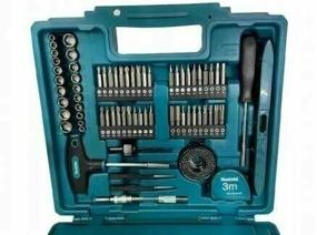 img 3 attached to Tool kit Makita E-06270, 212 pcs, blue