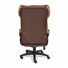 img 3 attached to Office chair TetChair DUKE, flock / fabric, brown / bronze, 6/TW-21