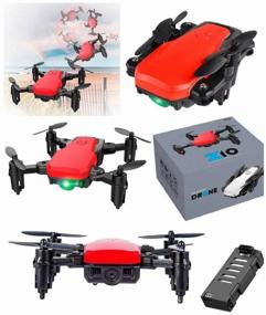 img 3 attached to Quadcopter, quadcopter with HD camera, radio controlled quadcopter, compact, universal red quadcopter