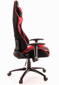 img 3 attached to Computer chair Everprof Lotus S4 gaming, upholstery: textile, color: black/red