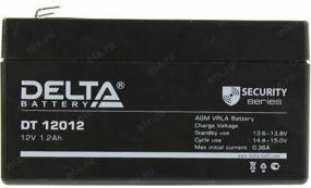 img 1 attached to Аккумуляторная батарея DELTA Battery DT 12012 12В 1.2 А·ч