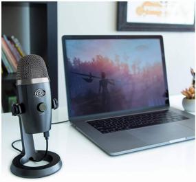 img 3 attached to Wired microphone Blue Yeti nano, connector: USB Type-C, shadow gray