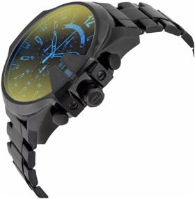 img 3 attached to Wrist watch DIESEL Mega Chief DZ4318 quartz, chronograph, stopwatch, waterproof, black