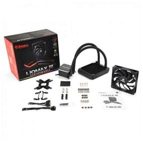 img 2 attached to Water cooling system for Enermax LiqMax III 120mm processor, black/RGB