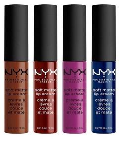img 3 attached to NYX Soft Matte Lip Cream Liquid Lipstick in Leon 60 Shade: Professional Makeup with a Soft Matte Finish