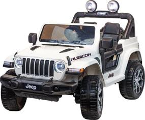 img 3 attached to Toyland Car Jeep Rubicon DK-JWR555, white