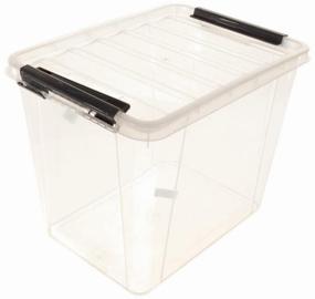img 3 attached to Storage container POLYMERBYT Profi, 41x29x32 cm, transparent