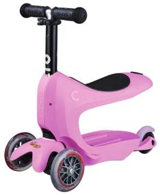 img 2 attached to Children's 3-wheel scooter Micro Mini2go Deluxe Plus, pink