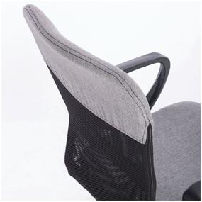 img 2 attached to Computer chair Brabix Jet MG-315 office, upholstery: textile, color: grey/black