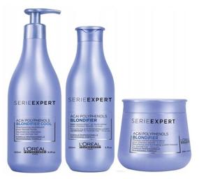 img 1 attached to L "Oreal Professionnel Blondifier Mask for shining bleached and highlighted hair, 250 ml, jar