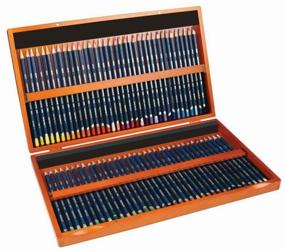 img 3 attached to Derwent Graphitint watercolor pencil set 24cv metal. pack