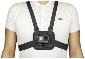 img 3 attached to GoPro Chesty black chest mount