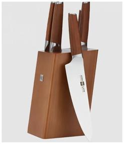 img 3 attached to HUOHOU Molybdenum Vanadium Steel Kitchen Knife Set (HU0158), 6pcs, HUOHOU Molybdenum Vanadium Steel Kitchen Knife Set