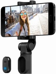 img 3 attached to Xiaomi Mi Bluetooth Selfie Stick Tripod Black