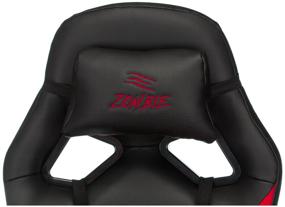 img 3 attached to Computer chair Zombie DRIVER gaming, upholstery: imitation leather, color: black/red