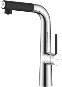 img 3 attached to Kitchen faucet (sink) IDDIS Pure PURSBFBi05 chrome/black