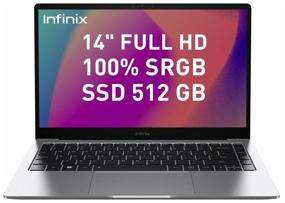 img 3 attached to Laptop Infinix Inbook XL23 i5 1155G7/8Gb/SSD512Gb/14"/IPS/FHD/Win11Home/Gray