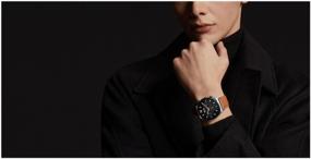 img 3 attached to Смарт-часы Xiaomi Watch S1 Wi-Fi NFC Глобальная версия для России, серебристый/коричневый ремешок из кожи, серый ремешок из фторопласта
