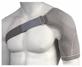 img 2 attached to Comfort-Ort shoulder bandage K-904, size L, right-sided, gray