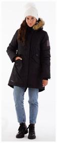 img 3 attached to Huppa Parka Size L 00009 Black - Stylish and Warm Outerwear for Men/Women