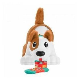 img 3 attached to Fisher-Price Interactive Educational Toy Puppy Crawl With Me HHH95, White/Brown
