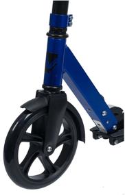 img 3 attached to Children's 2-wheel city scooter Novatrack Polis 200 Pro 2020, blue