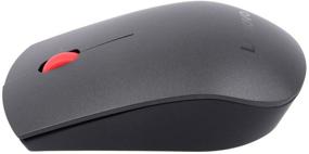 img 3 attached to Lenovo Professional Wireless Laser Mouse, black/grey