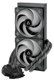 img 3 attached to Водяное охлаждение Arctic Liquid Freezer II 280 RGB Multi Black (Intel LGA 1150/1155/1156/2011/2011/2066/1151/1151/1200) ACFRE00108A