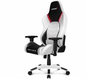img 3 attached to Gaming chair AKRACING Arctica, upholstery: imitation leather, color: black/white