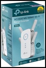 img 2 attached to Wi-Fi signal amplifier (repeater) TP-LINK RE650, white