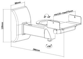 img 1 attached to Transform Your Space with the Sleek Black UltraMounts UM501 Wall Mount