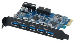 img 1 attached to PCI-E controller Orico PVU3-5O2I USB3.0