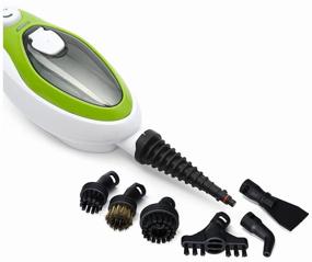 img 3 attached to Steam cleaner Kitfort KT-1004-2, green/white