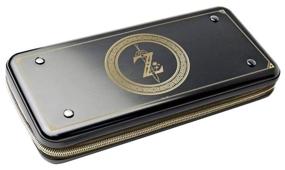 img 1 attached to HORI Защитный алюминиевый чехол Zelda для консоли Nintendo Switch (NSW-091U) черный/золотой