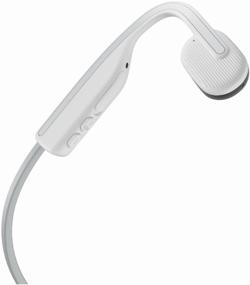 img 3 attached to AfterShokz OpenMove Wireless Headphones, alpine white