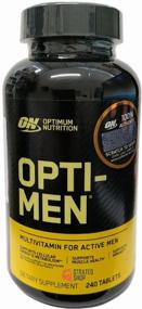img 1 attached to Opti-Men tabs, 240 pcs, 1 pack, neutral