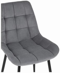 img 1 attached to Chair STOOL GROUP Flex, metal/textile, color: grey/black