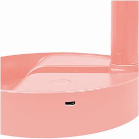 img 3 attached to Haifisch Folding Desktop Portable Fan 3600mah Battery (Pink)